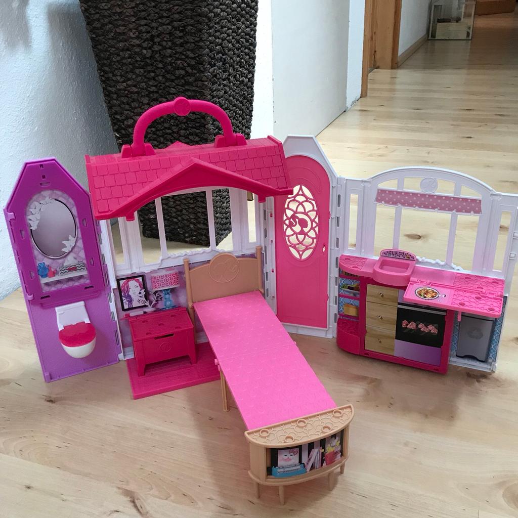Wunderbar Barbie Haus Klappbar Bilder