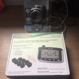 Satellite and tyre pressure tester for motor home / car.... both items £50