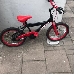 Huffy 18 inch boys bike.
6yrs +
Very good condition. Arrange to view if interested. Thx