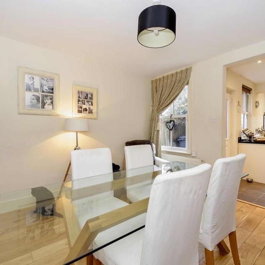 Habitat Dublin Oak And Glass Dining Table 68 in GU9 Farnham for £100.