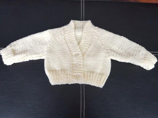 Buy & Sell West Midlands Solihull - Photos for Hand knit N/B Girls Lemon 15