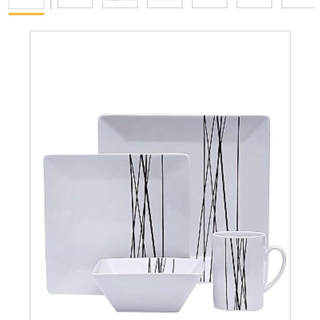 Square on sale plates asda