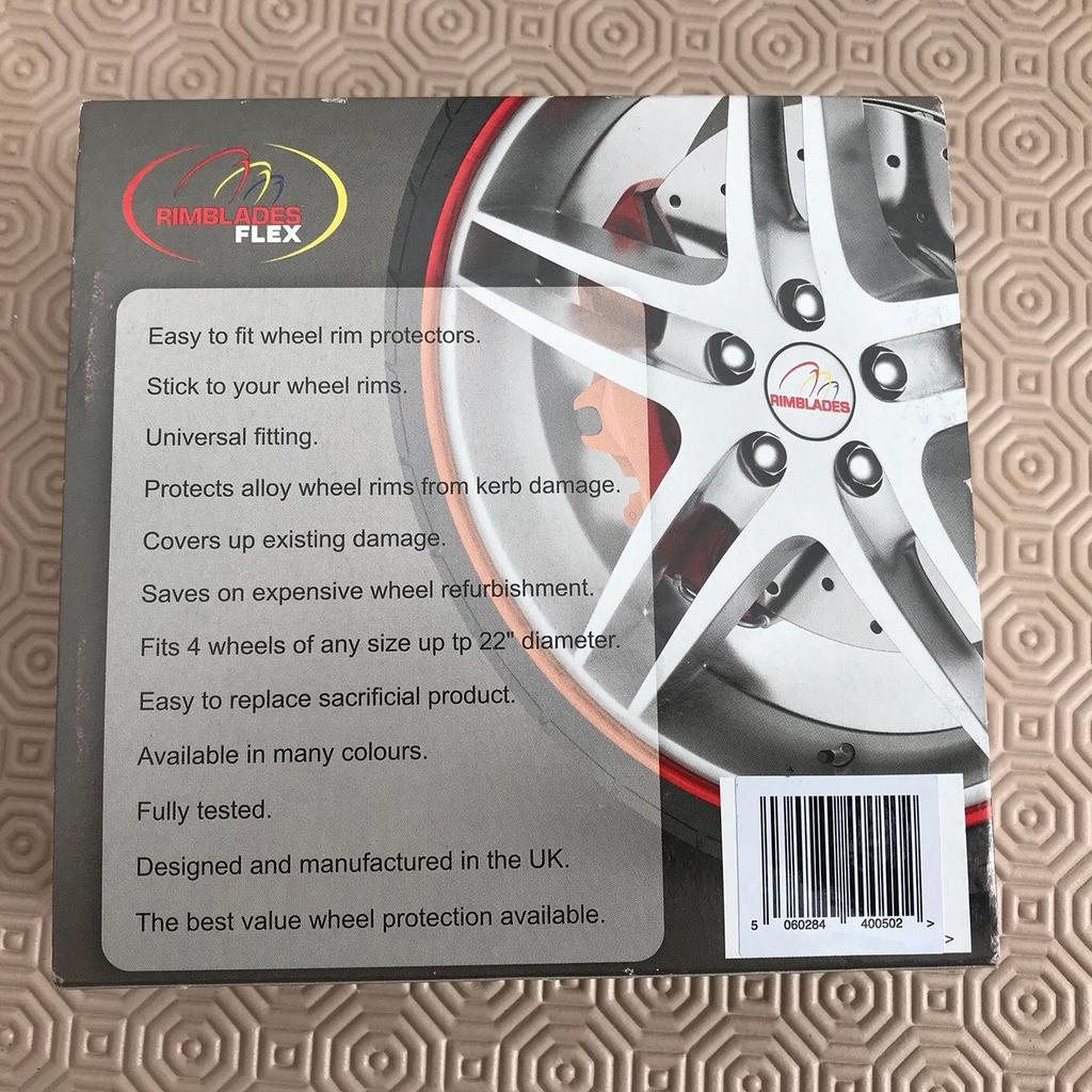 Rimblades Alloy wheel rim protectors Black in Ashfield for £48.00 for