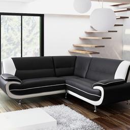BRAND NEW - HIGH QUALITY - SAME/NEXT DAY DISPATCH 

CALL US ON 07305911318

PRODUCT DESCRIPTION: 
The Palermo sofa is available in a beautiful three tone design in Black/Red, Cream/Brown or Black/White. Now also available in Brown/Cream. There is chrome finish on the legs for that extra glamour,very comfortable and will look good in any home. 

-Brand New 
-Solid Wood Construct 
-Chrome Legs 
-Seat Type: Foam and Spring 
-Safety Standards: UK Fire Safety Compliant 

COLOUR: 
Black & White 
Brown & Cream 
Black & Red 
White & Grey 

DIMENSIONS: 
3 Seater: W: 192cm, H: 85cm, D: 90cm 
2 Seater: W: 164cm, H: 85cm, D: 90cm 
Corner Sofa W: 210cm, H: 90cm, D: 90cm 

PRICES: 
Corner Sofa -- £399
3+2 Seater Set -- £319

HOW TO PLACE AN ORDER: 
1) Call or Text 07305911318, WhatsApp 07305911318