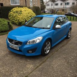 Sell Volvo C30 R-Design, 36000 miles, Manual, full service history, for more details don?t hesitate to call me!parts exchange Welcome! Price it?s negotiable!, 1 Owner, Electric windows, Parking aid, MP3 player, CD player, Bluetooth, Leather trim, Heated seats, Height adjustable driver's seat, Height adjustable passenger seat, Folding rear seats, Sports seats, Metallic paint, 17" Alloy Wheels, Power steering, Central locking, Alarm, Driver's airbags, Side airbags, Passenger airbags, Cat D