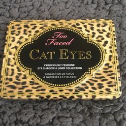 Too Faced Cat Eyes eyeshadow and liner collection
Never used , swatched the shades though
RRP:£34