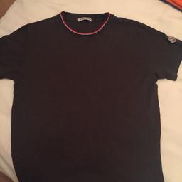 Boys REAL moncler Tshirt age 10 hardly been worrn . Also have boys Maharishi pants to match tshirt look at my other items.