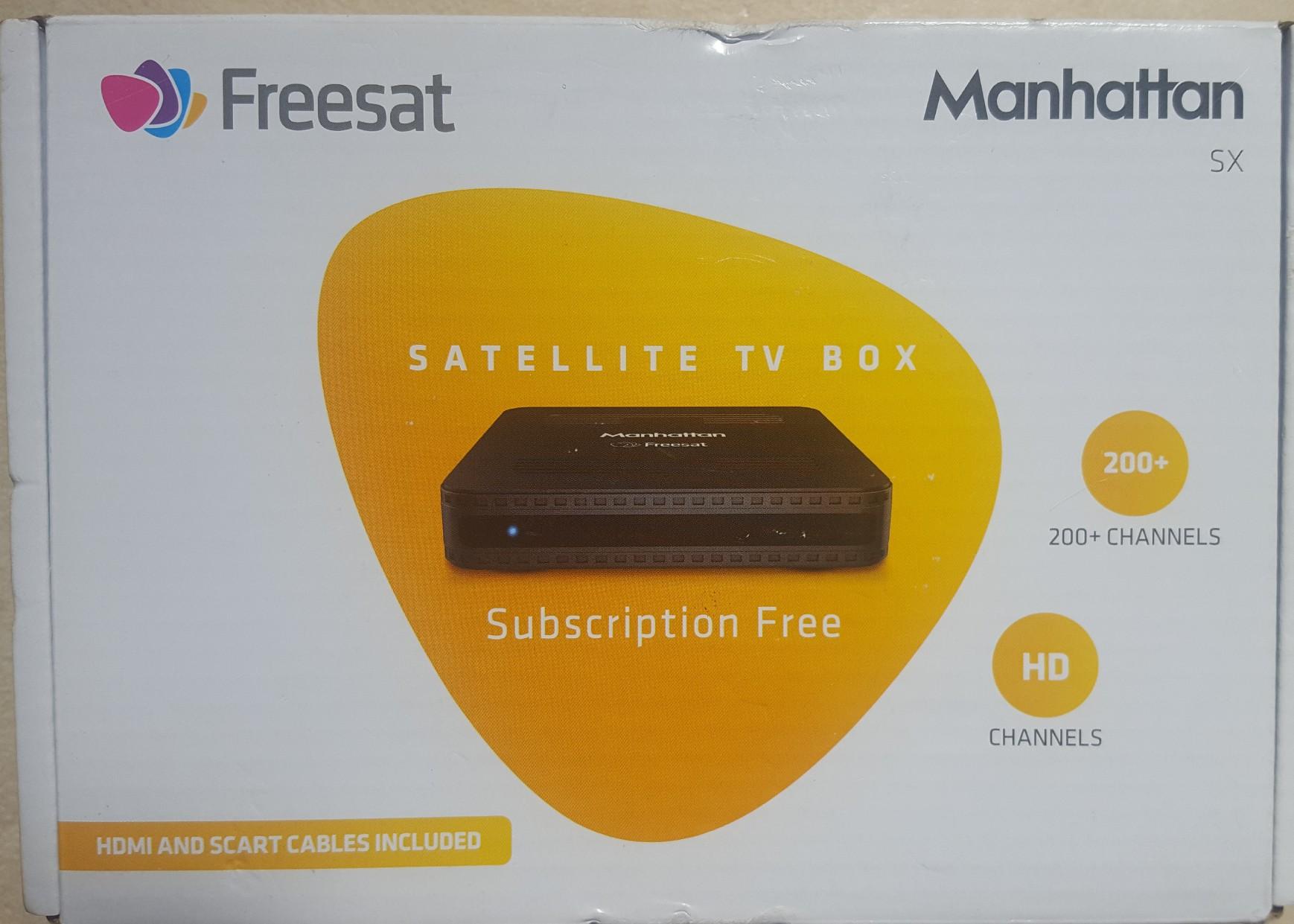 Freesat tv box 200+ channels in LE18 Leicester for £25.00 for sale Shpock