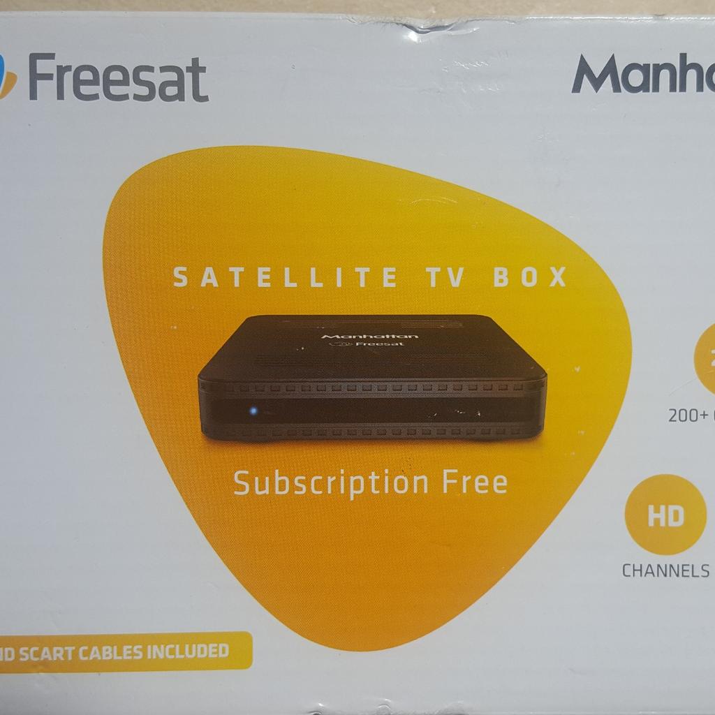 Freesat tv box 200+ channels in LE18 Leicester for £25.00 for sale Shpock