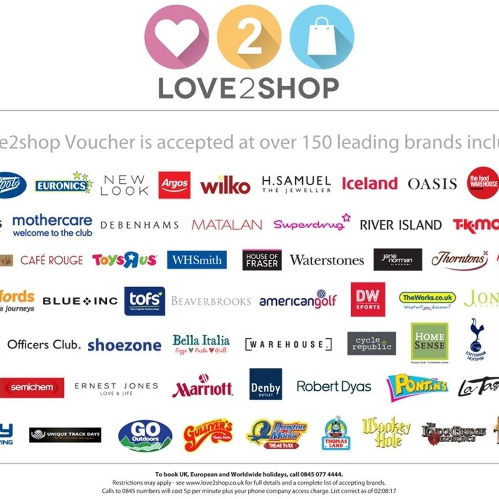 Love2shop vouchers x 50 in wv10 wolverhampton for 40 00 for sale shpock