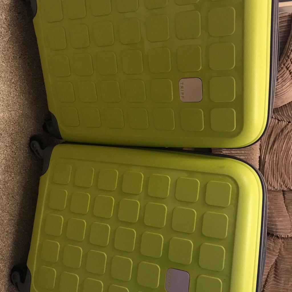 Tripp lime store green suitcase