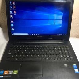 Everything fresh installed and laptop serviced
Like New Fast 
Lenovo HD G50
Dolby Advanced Audio
Intel celeron N2840 @ 2.16Ghz x2 dual core
Intel HD Graphics
4GB Ram
1TB Harddrive
Genuine window10-setup easy use
15.6 HD led widescreen
Webcam
HDMI
Bluetooth
Super multi DVD drive
Fast internet/wireless
2x 2.0.USB ports-1 not working hence price 
card reader
VGA/headphone/microphone ports
Good battery,With charger
Programs- Microsoft office,anti virus,,Photoshop iDailydiary,more Sunderland/Gateshea