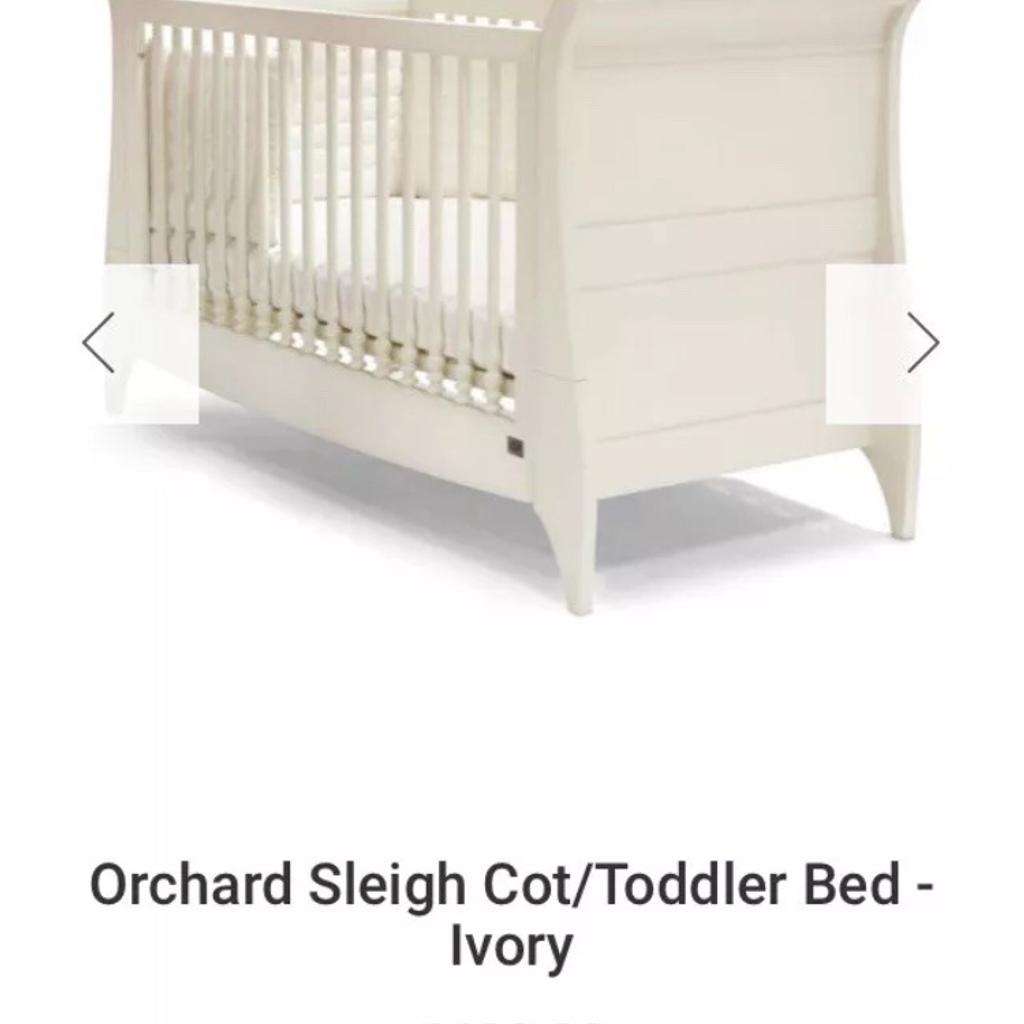 Orchard sleigh cot sales bed