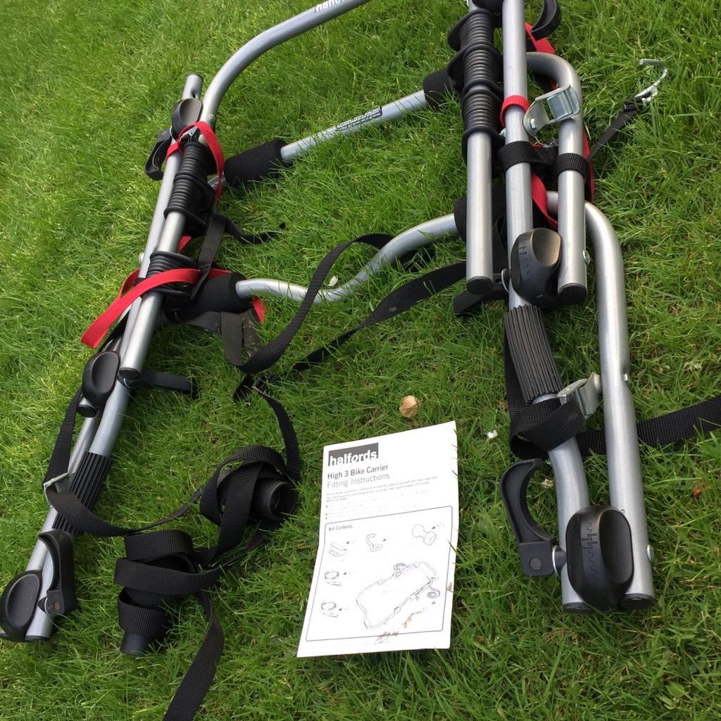 Halfords 3 bike discount rack fitting instructions