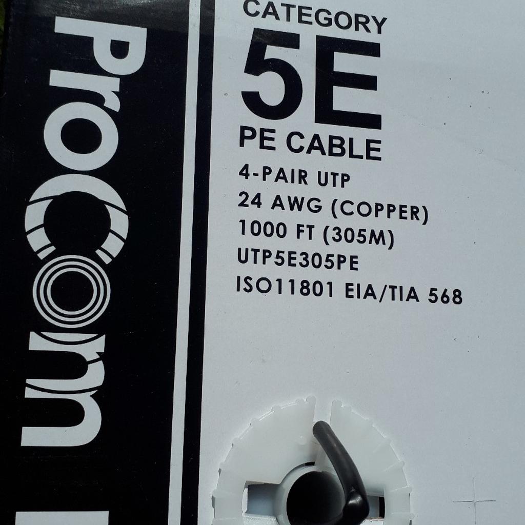 Cat 5e duct grade cable in B30 Birmingham für 35,00 £ zum Verkauf