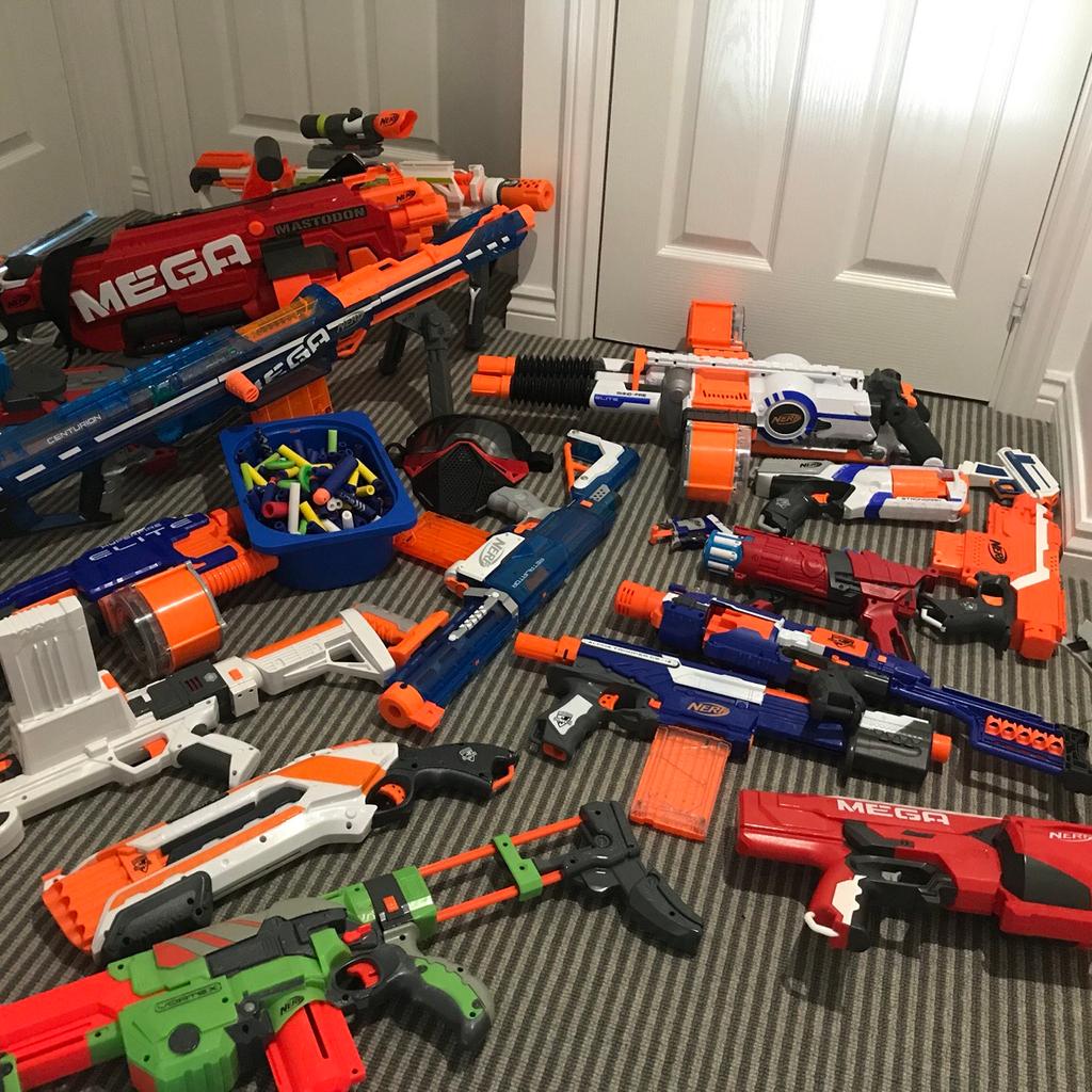 Nerf Gun Bundle In Sunderland For £180.00 For Sale 