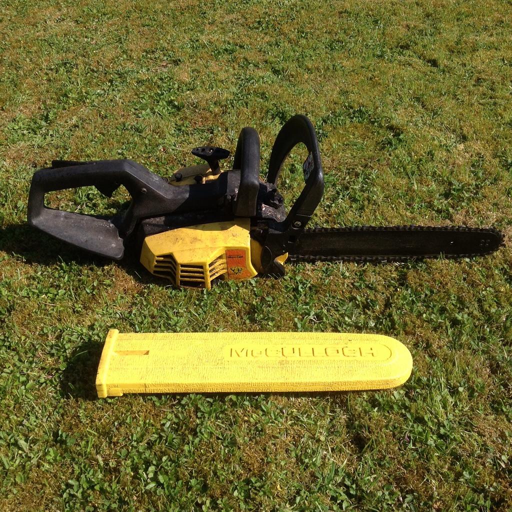 McCulloch MacCat 330 chain saw in Ribble Valley for £10.00 for sale ...