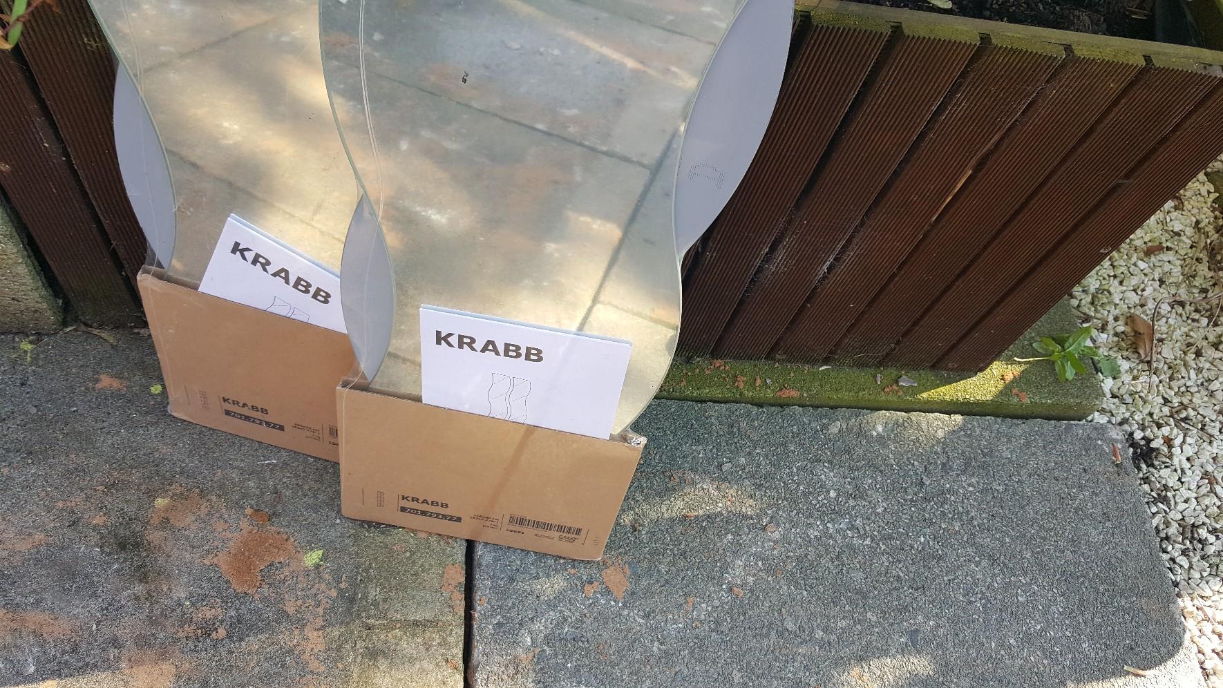 IKEA KRABB mirror in 2 pack full length in WA8 Widnes für 9,00 £ zum Verkauf Shpock DE