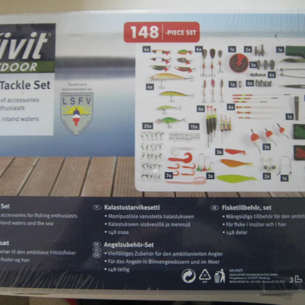 crivit predatory fish box Fishing Accessories Pilk and Surf 272473 Sports & Outdoors Crivit | eBay