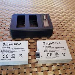 2x Batteries LP-E8 1800mAh 7.2v
Charger

To be used with Canon DSLR SLR and other cameras

All brand new never used