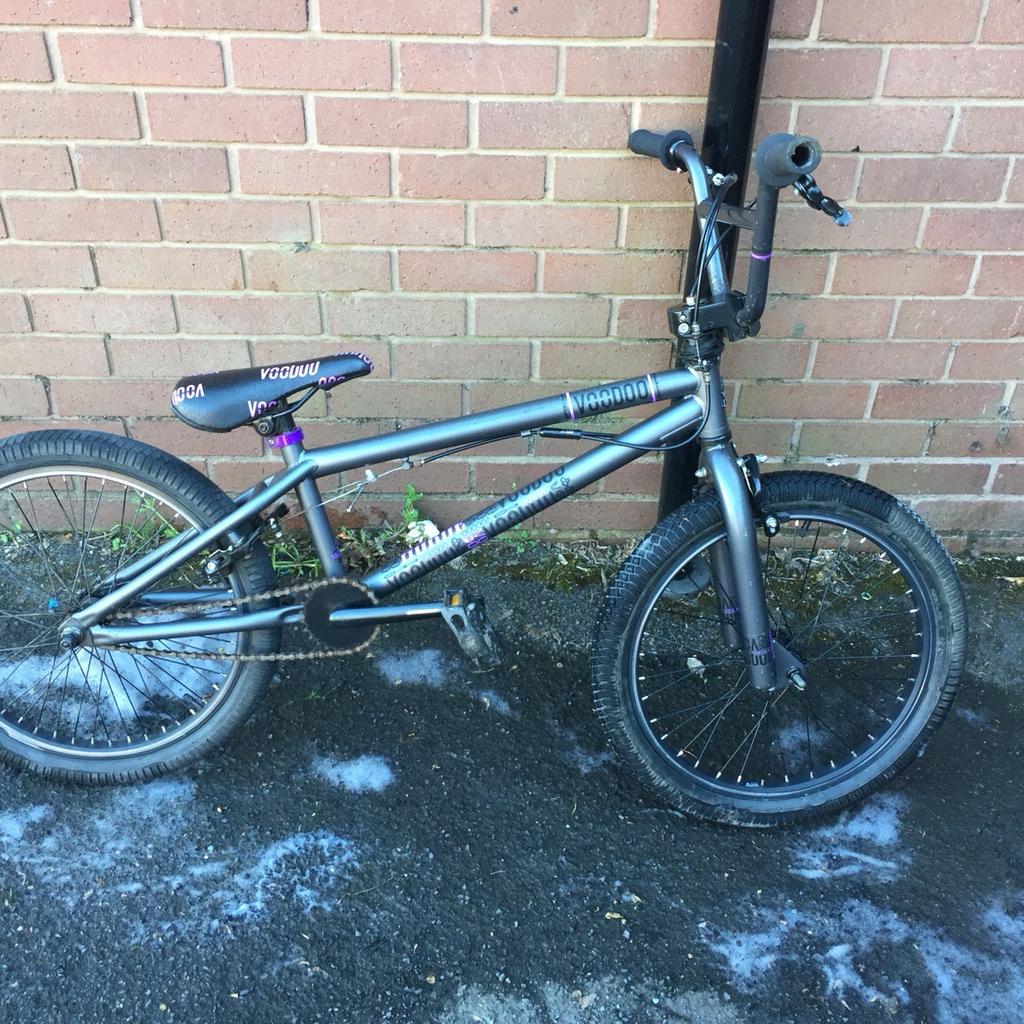 Dark grey and purple voodoo bmx in Telford for 40.00 for sale