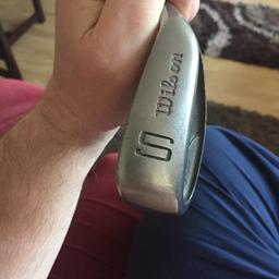 Wilson Staff FS Sand Wedge Iron
Regular FatShaft Steel Shaft. Used but in good condition.

Collection from Westcliff, Upminster or Brentwood or posted and carriage charged.