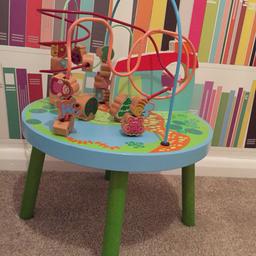 Lovely sturdy wooden activity table

Ideal for toddlers and young children

Great condition hardly used

Collection Kings Hill