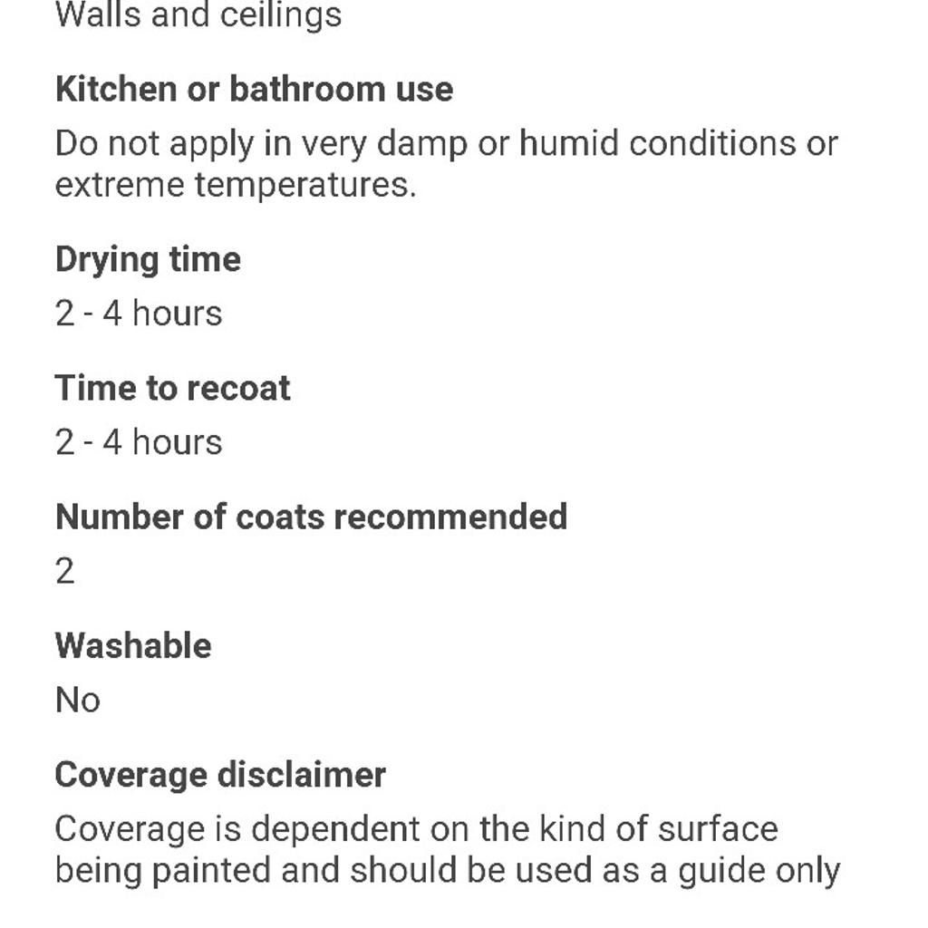 Dulux silk emulsion rock salt 5L brand new in Winwick for £14.00 for