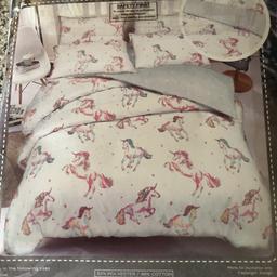 Unicorn king size reversible king size quilt cover