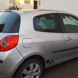 2007 Renault Clio for sale a few dents in it but I am selling cheap still running very well nothing wrong with it just a few dents and scratches MOT'd until the 23rd of August 2018