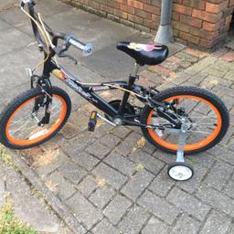 Boys bike

In good condition

With stabilisers,

Tyres may need a pump