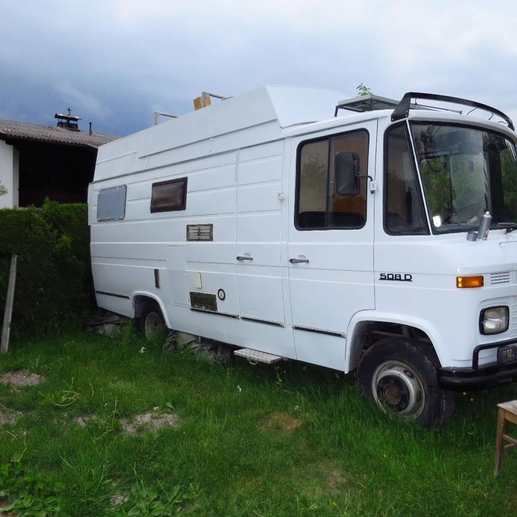 Mercedes 508 D Wohnmobil in 6235 Reith im Alpbachtal für 9.000,00 € zum ...