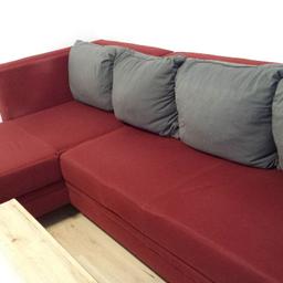 Couch wegen Neuanschaffung zu verkaufen!
Länge 2,53 x Breite 1,65
Sie hat eine Bettfunktion und verfügt über einen Stauraum!