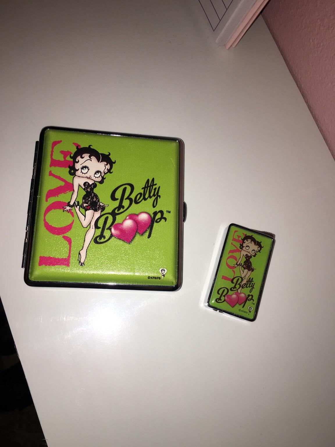 betty boop cigarette case Betty Boop Cigarette case & lighter in Cannock Chase for £3.00 for sale