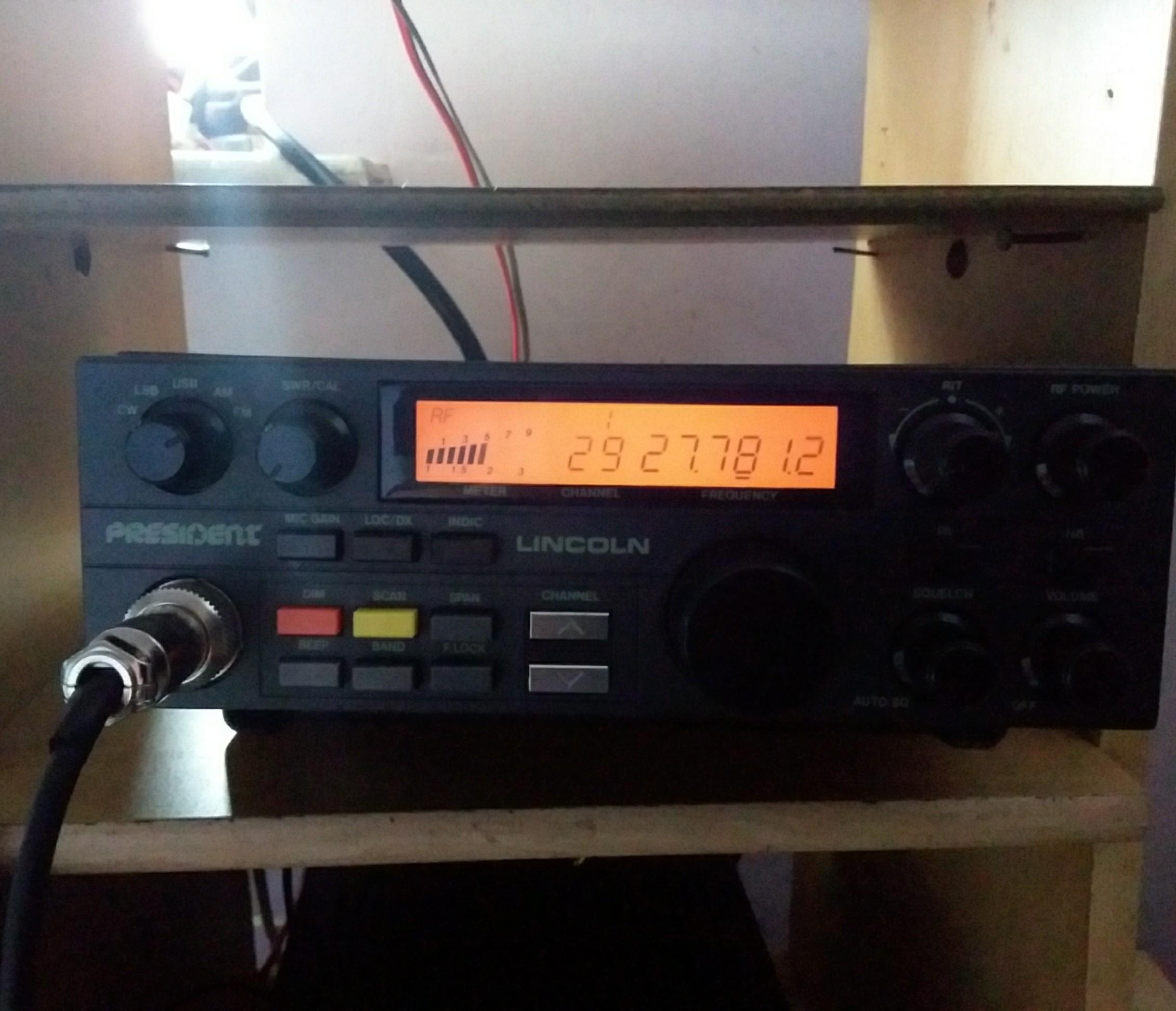 CB Amateur radio PRESIDENT LINCOLN MK1 in PR2 Preston für 150,00 £ zum