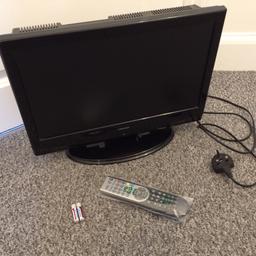 19” HD TV with built in DVD player and Freeview. Collection Heysham. £40

Great condition light use. Includes a brand new remote control with batteries. Comes on stand or can also be wall mounted. Pet and smoke free home. No offers.