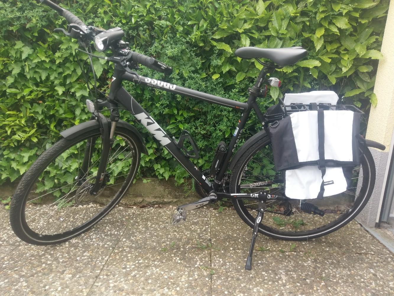 trekkingrad damen gewicht Airtracks 28 Zoll Trekking Fahrrad Quest Lady 30 x Gang Shimano Deore RD-T6000 SGS Trekkingbike City Bike Schwarz Matt Rahmenhöhe 45 50 55 60 cm M L XL günstig kaufen ALEX storage unit, white, MFPN=1701 Color:Pro 3Battery