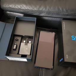 Samsung galaxy s9+  
Size: 128GB
Colour: coral blue
The phone is brand new never been used only turned on to show it's working. Reason for sale as It's an unwanted upgrade.