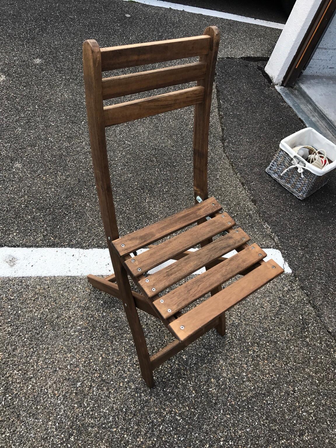 Ikea Askholmen Gartenstuhl Klappstuhl Holz in 75417 Mühlacker für 10,00