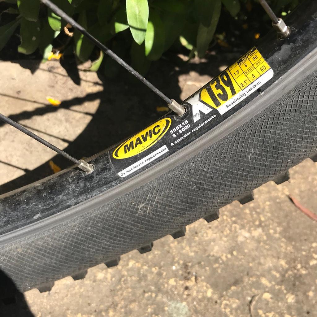 mavic x139 rims