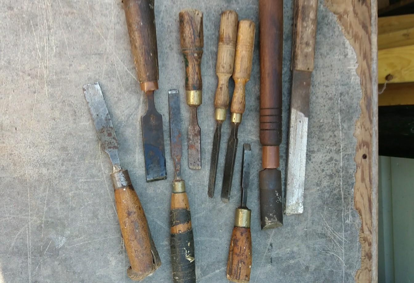 Vintage chisels file tools in LL28 Bay für 8,00 £ zum Verkauf | Shpock DE