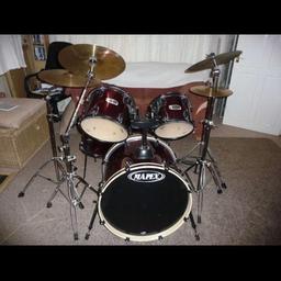 Mapex 9 piece drum kit