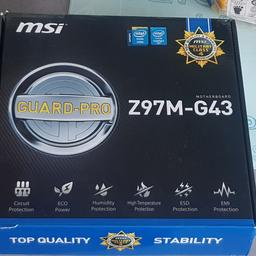 I bought this to upgrade to a i7 4790k but I took the plunge and went with a i7 7700k instead so this motherboard has NEVER been used from New, it is still a brand spanking new motherboard LGA1150 socket

I will only accept PayPal or cash on collection
I will only post 1st class recorded delivery
£100 plus P&P 
Make me offers.