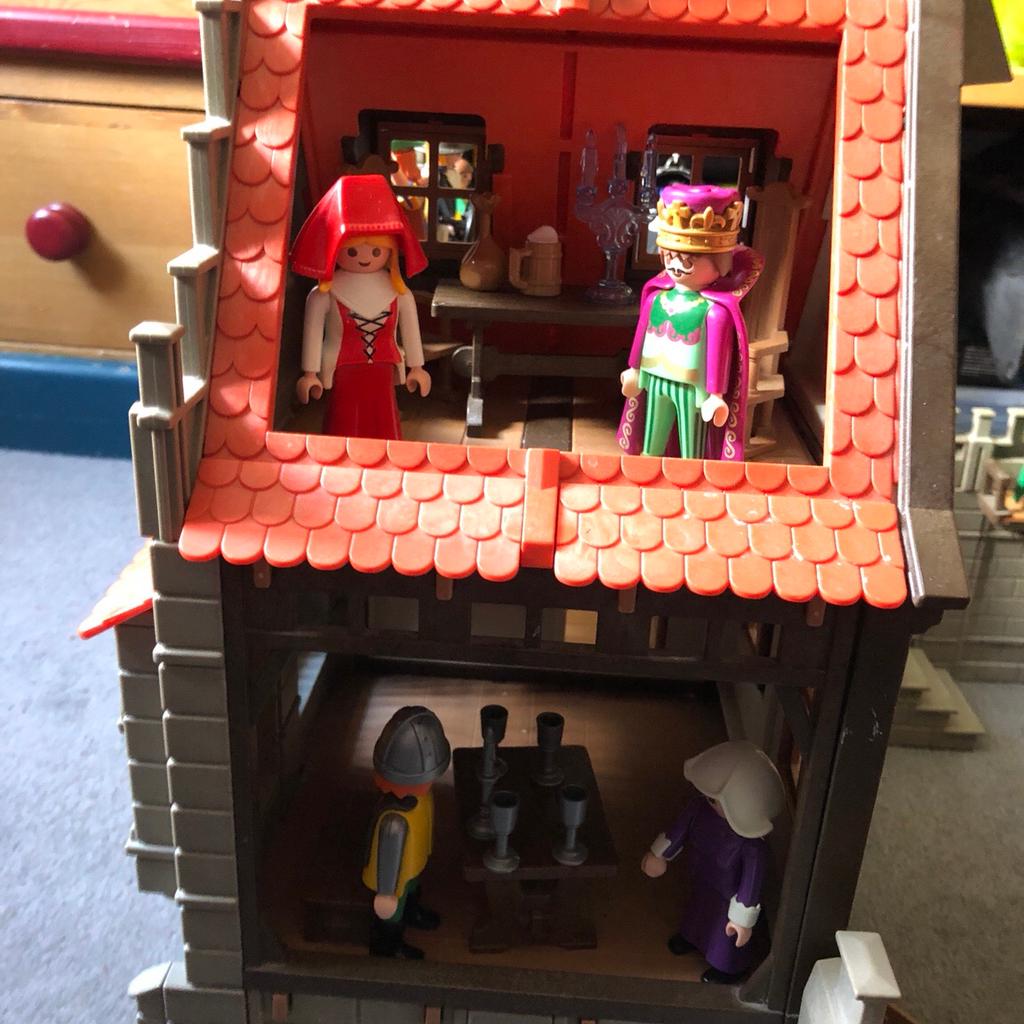 Château Playmobil 3666 - Référence 70 - Occasion En Très Bon état - Bâtiment Médiéval