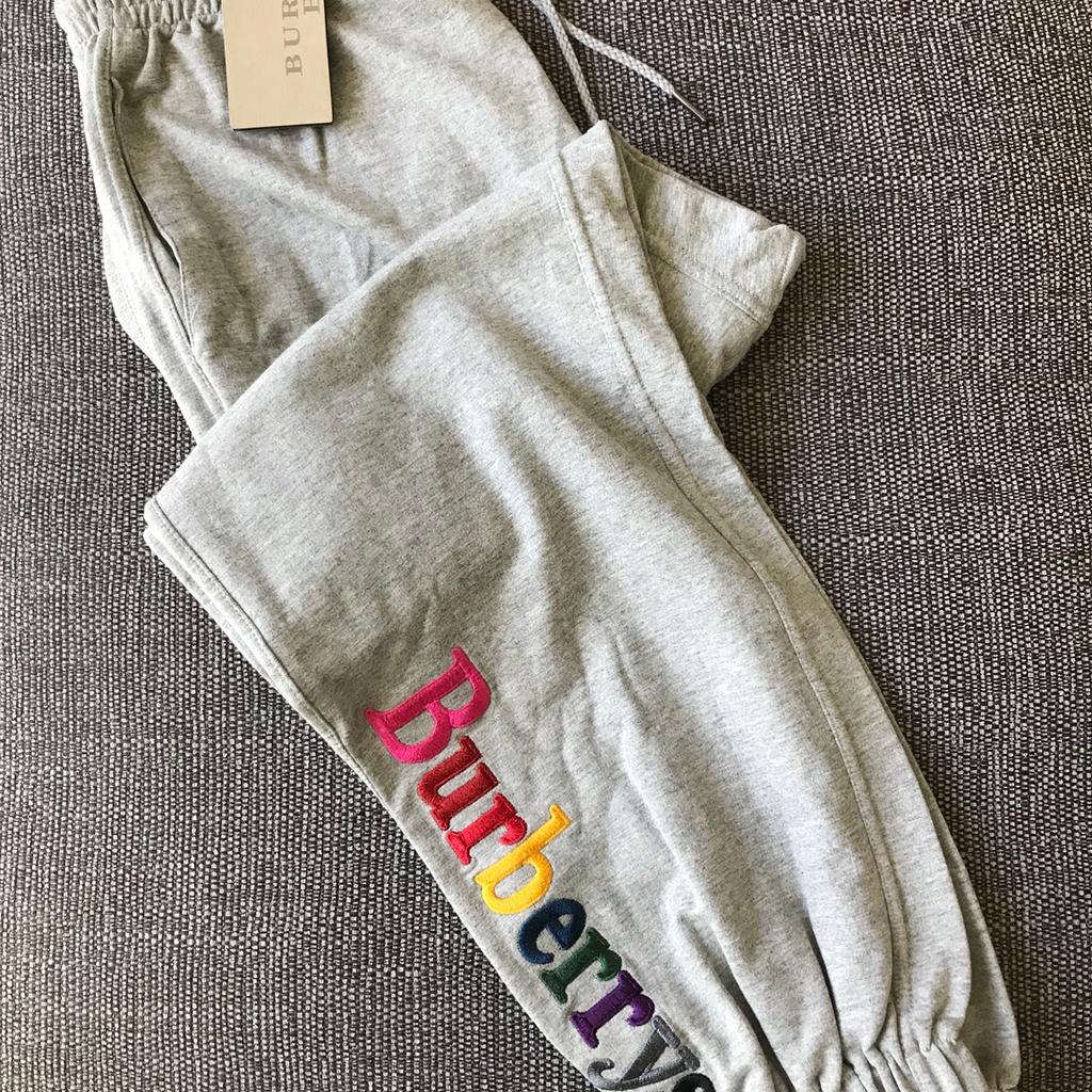 Burberry archive logo jersey sweatpants sale