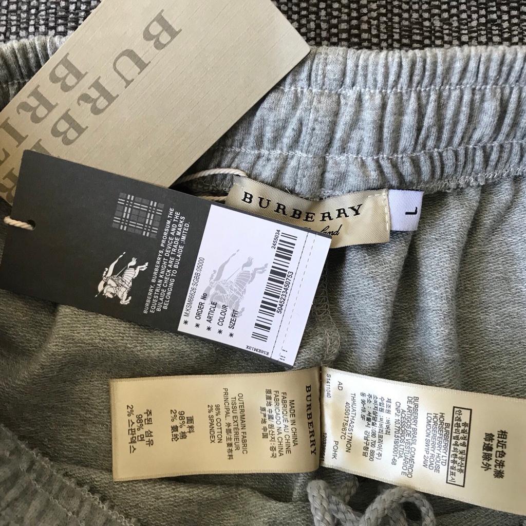 Burberry archive best sale logo jersey sweatpants