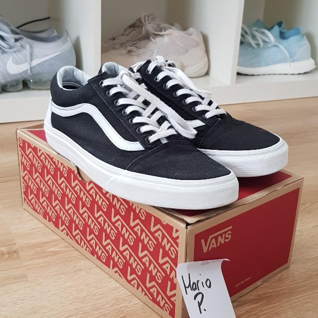 Vans old clearance skool college black