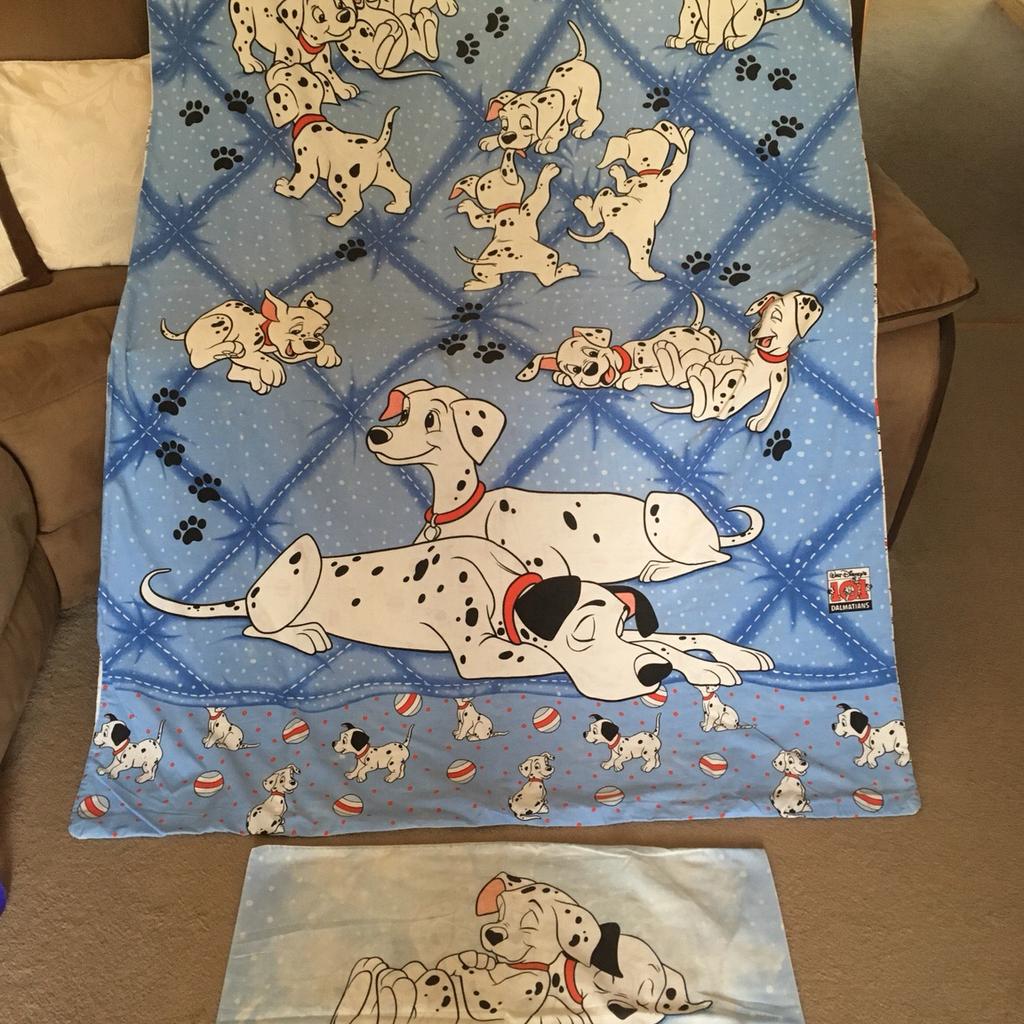 Rare Vintage Disney 101 Dalmatians Bedding in PE29 Huntingdon for £12.
