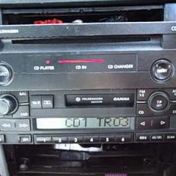 Original VW cd and tape deck with radio only selling as I have a aftermarket stereo wanting £5