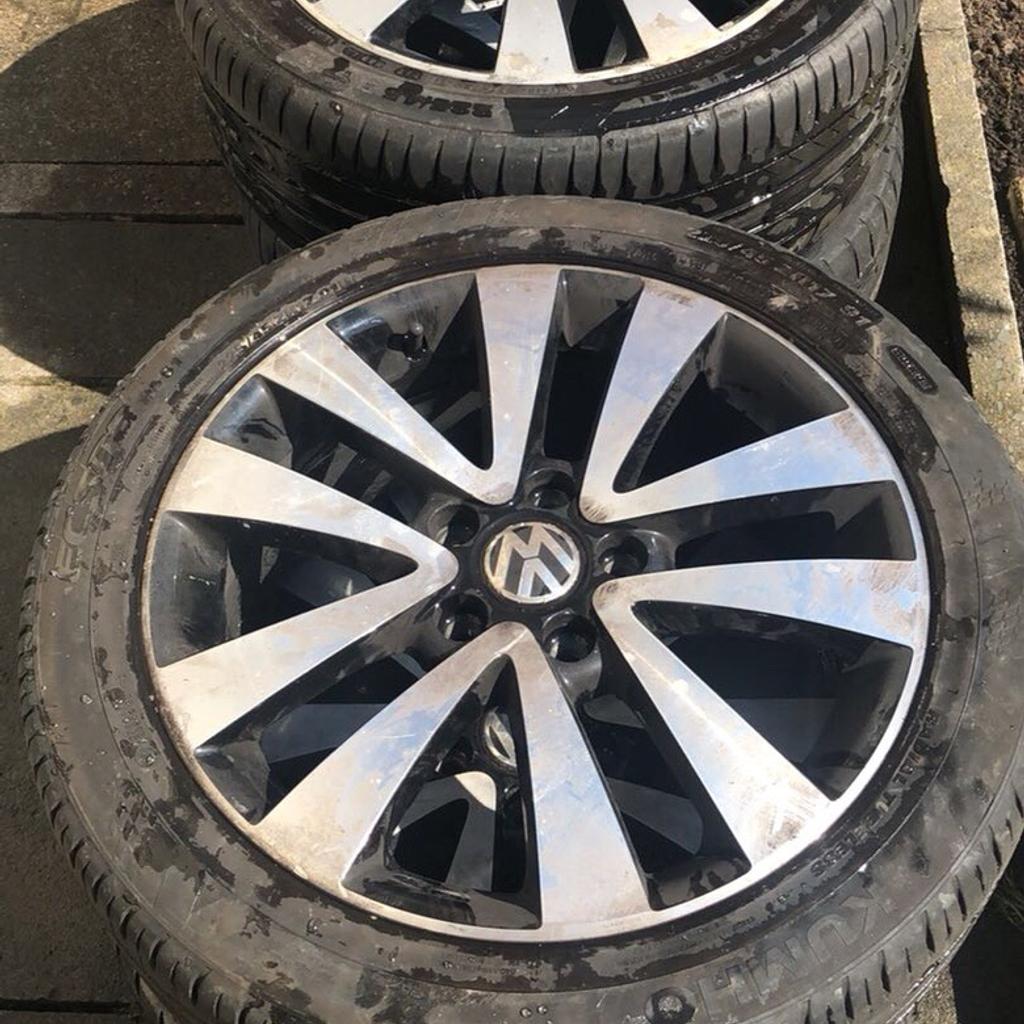 VOLKSWAGEN GOLF GTD MK6 ALLOY WHEELS CHEAP in OL4 Oldham für 300,00 ...